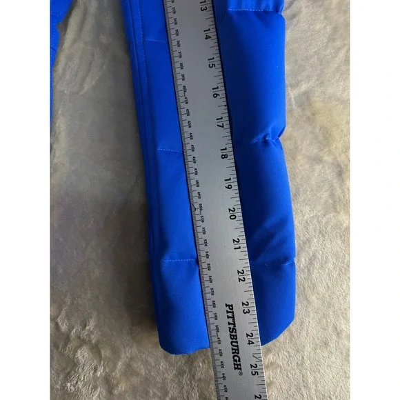 Obermeyer Womens Blue Down Insulated Ski Jacket Hooded Winter Coat Size 6 - Picture 9 of 17